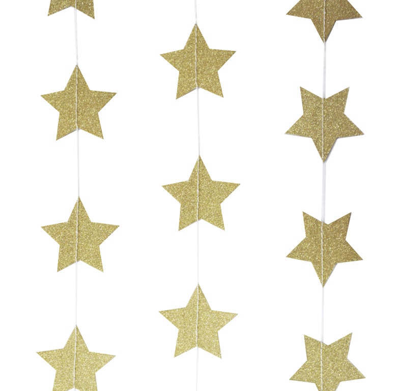 Girlanda - Zlaté Hviezdy (5m)